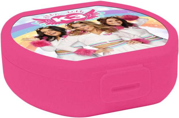 Studio 100 Keksdose K3 Mädchen 11 x 4 cm rosa weiß