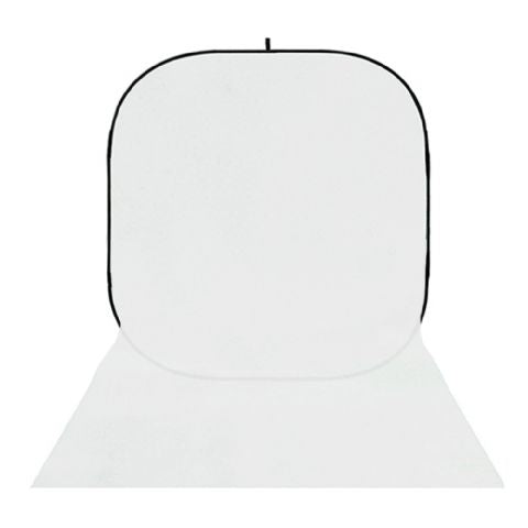 Studioking bakgrunnsbrett BBT-01-20 White Black 400x150 cm