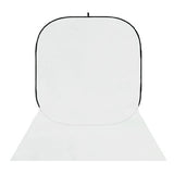 Studioking bakgrunnsbrett BBT-01-20 White Black 400x150 cm