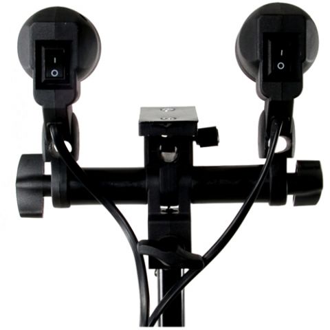 Studioking Universal E27 Lampeholder med 2 beslag DLE27D