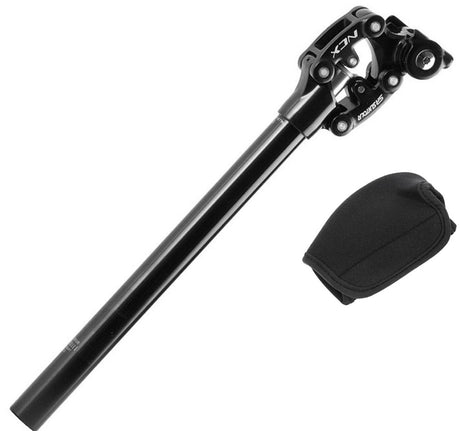 Suntour sp12 sp25 ncx 350mm suspension seatpost + safety cover | 30,9 x 350mm soft (