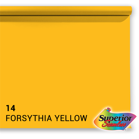 Vrhunski papir za ozadje 14 Forsythia Yellow 1,35 x 11m