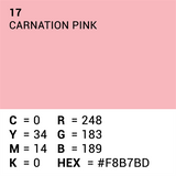 Documento de fondo superior 17 Cernation Pink 1.35 x 11m