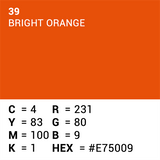 Vrhunski papir za ozadje 39 Svetlo oranžna 1,35 x 11m