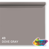 Superior background paper 43 Dove Gray 1.35 x 11m