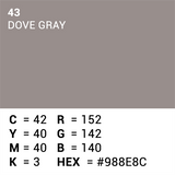 Superior background paper 43 Dove Gray 1.35 x 11m