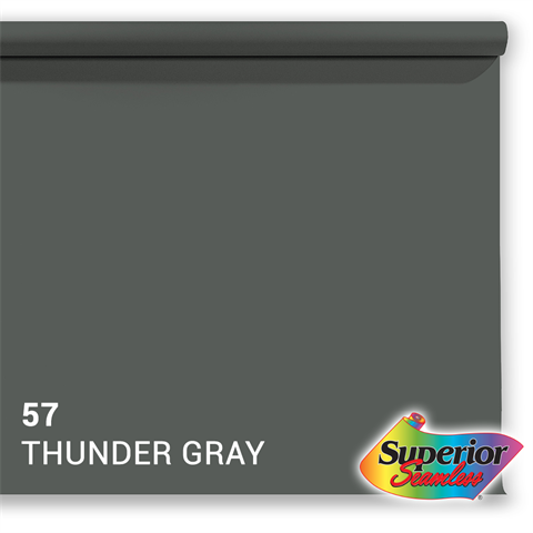 Vynikající pozadí papír 57 Thunder Grey 1,35 x 11m