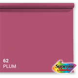 Superior achtergrondpapier 62 plum 1,35 x 11m