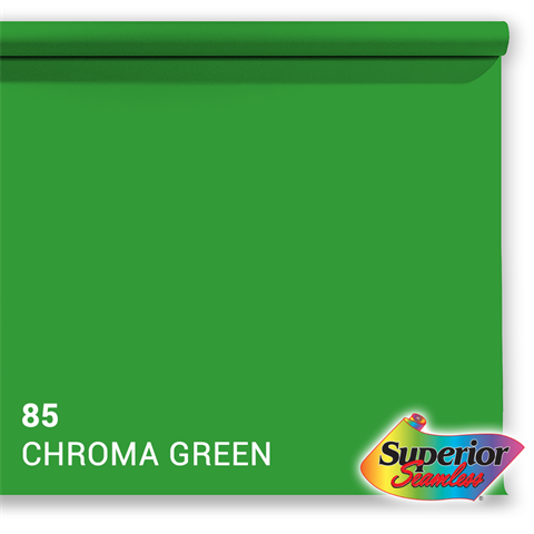 Carta di sfondo superiore 85 CHROMA CHIARE VERDE 3,56 x 15m