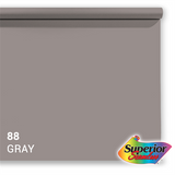 Überlegener Hintergrundpapier 88 Grau 3,56 x 15 m