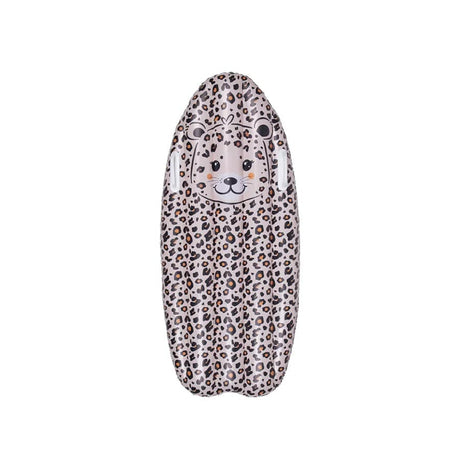 Safari-Chic | Beiges aufblasbares Surfbrett
