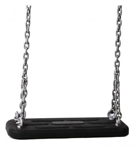 Swinging Swingsitz mit Stahlkette 45 x 18 cm schwarz