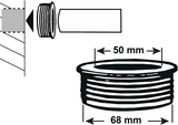 Cornat rubbernippel reductie 68mm -> 50mm - t3185016