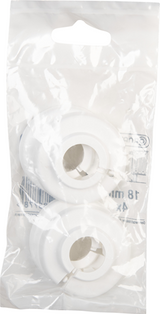 Cornat Klemmrosette Kunststoff 18 mm (4 Stück) – T384008