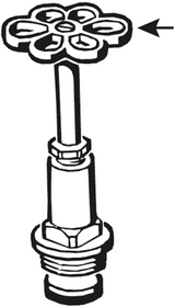 Cornat Drehrad für Winkelgewindebohrer 1 2x3 4 - t571501