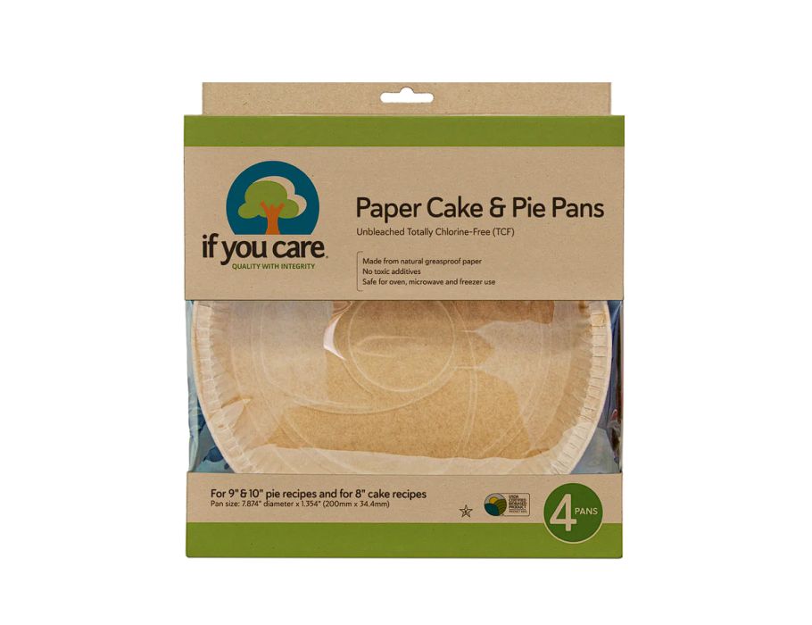 If you care Kuchen- und Tortenform – 4 Stück – 20 cm – FSC ungebleicht