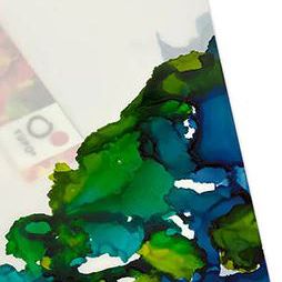 Ranger Tinte Ranger • Alkoholtinte Yupo-Papier durchscheinend