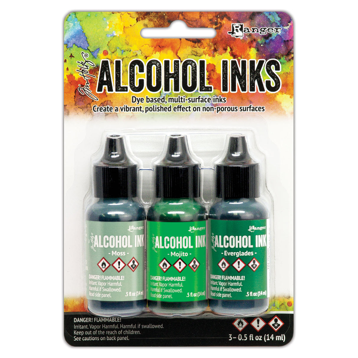 Ranger Tinte Ranger • Tim Holtz Alkoholtinten Moos, Mojito Everglades 14 ml