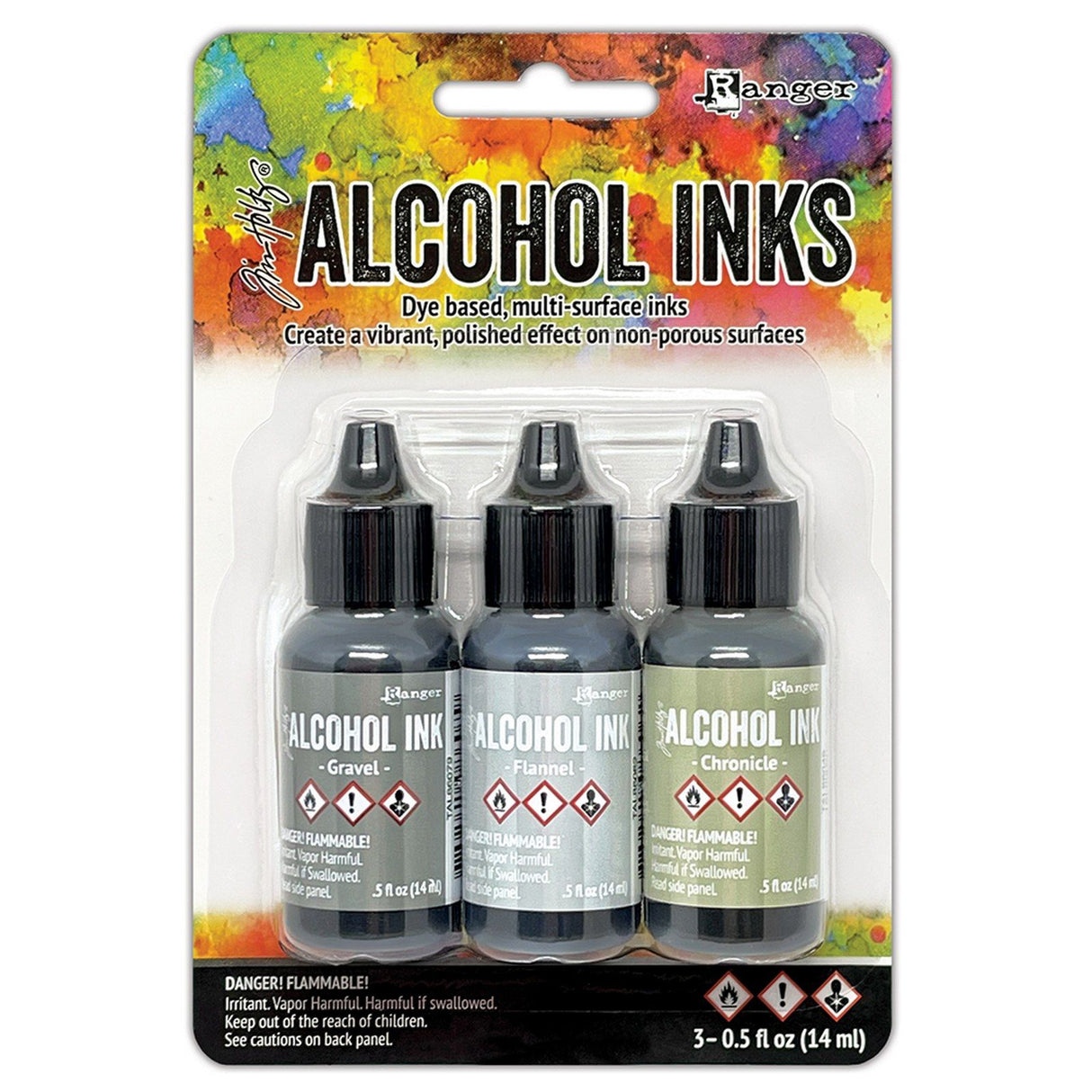 Ranger Tinte Ranger • Tim Holtz Alkoholtintenset Crossroads 3tlg