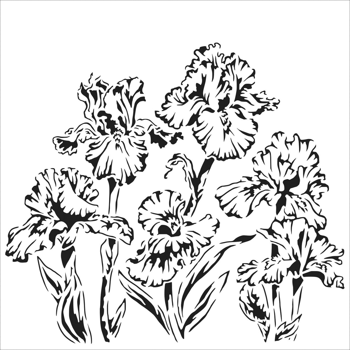 Die Werkstatt des Handwerkers • Iris-Vorlage