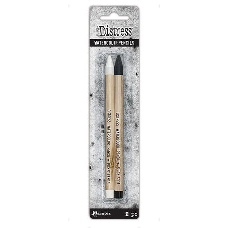 Ranger Tinte Ranger • Tim Holtz Aquarellstift Lattenzaun schwarzer Ruß