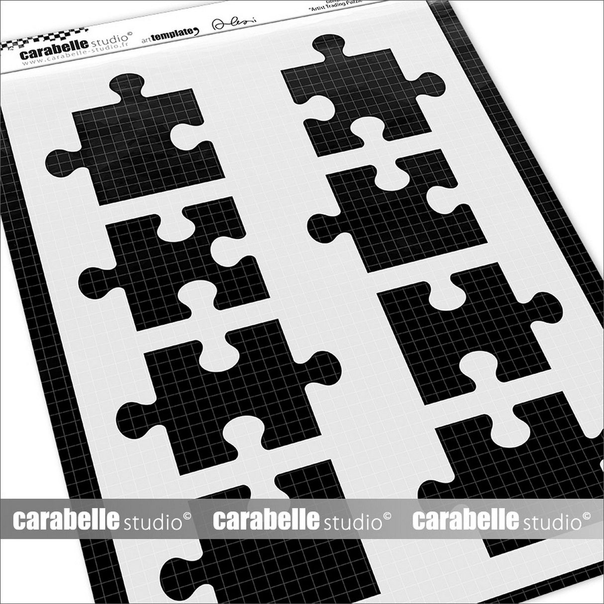 Carabelle Studio • Schablonenkünstler-Handelsrätsel von Alexi