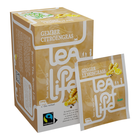 Tea of life ginger lemongrass infusion (100x1,25gr)