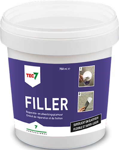 Tec7 Füllertopf All-in-One-Füller und Endspachtel 750 ml – 601075000