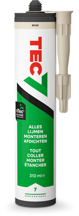 Tec7 Kartuschen-Universal-Kit 310 ml beige – 535906000