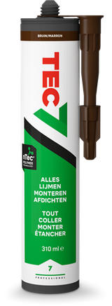 Tec7 Kartuschen-Universal-Kit 310 ml braun – 535406000