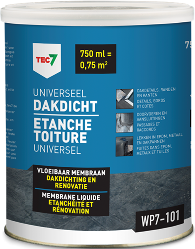 Tec7 wp7-101 Universal-Dachdose 750 ml – 602460000