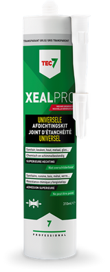 Tec7 xealpro Dichtmittel transparent grau Kartusche 310 ml – 528007000