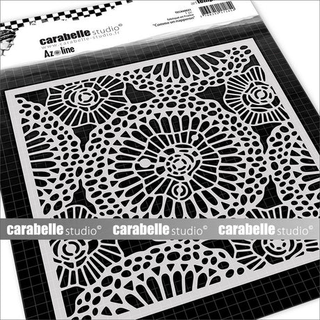 Carabelle Studio • Quadratische 6-Zoll-Schablone mit einem Deckel
