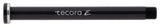 Tecora e steekas voor m15 p1,5 158mm rockshox alu zwart