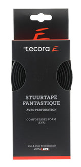 Tecora e Lenkerband Fantastique Perforation, ø2,5x30mm, 2m, schwarz