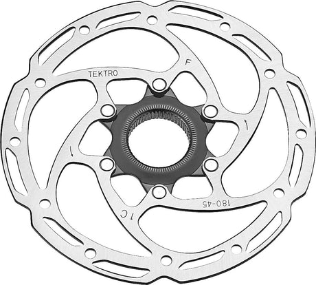 Tektro Scheibenbremsscheibe TR180-45 ø180x2,3mm, Centerlock, Silber