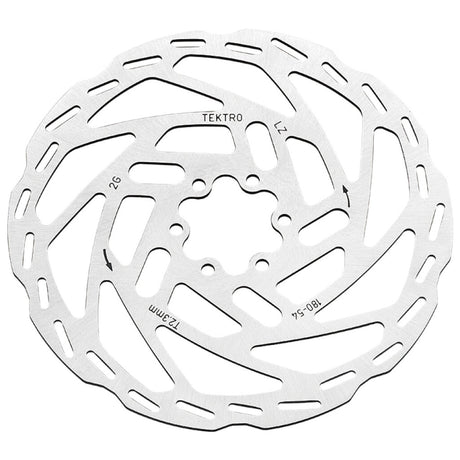 Tektro Scheibenbremsscheibe TR180-54 ø180x2,3mm, Silber