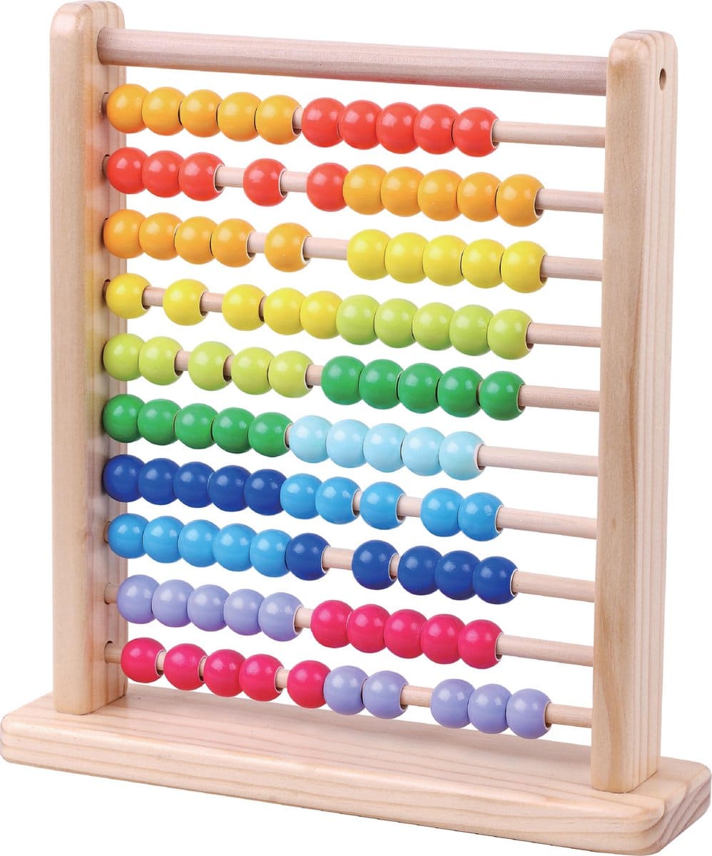 Van der Doelen Holzabakus 10 x 10 Perlen