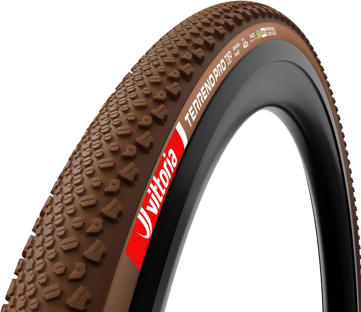 Vittoria terreno pro t50 mixed 28 gravel race tlr folding tire | 700 x 40c 40-622