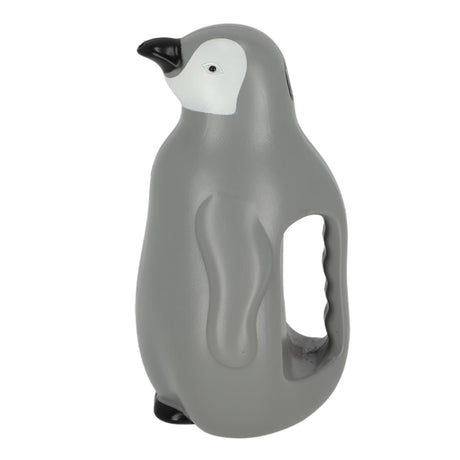 Esschert Design Gießkanne Pinguin 15x12,5xh23cm 1,4l grau