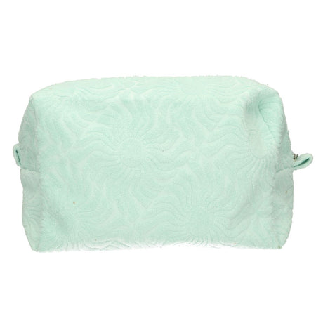 Traveller toilettas badstof sunny turquoise 21,5cm x 19cm