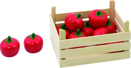 Goki Holztomaten in Box, 10 Stk.