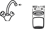Cornat Belüfter M22V CH (8 Stück) – TP307894