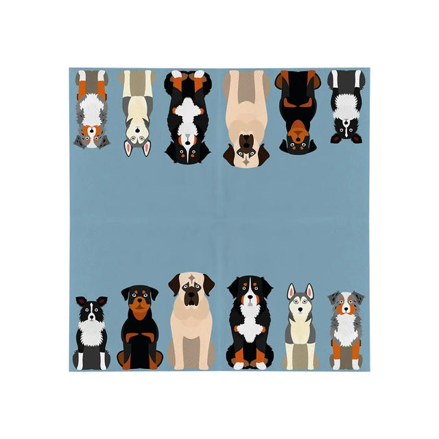 Esschert Design Papierservietten Hunde 33x33cm