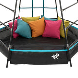 TP Toys Explorer -Kletterturm mit schattigem Spielbereich schwarzblau