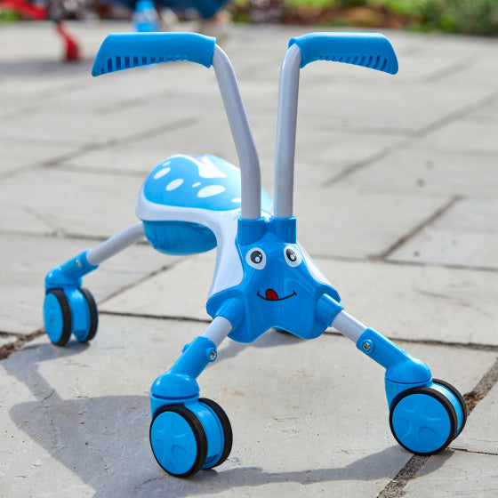 Die Bugs Scramblebug Tide Bike Bike mit 4 Rädern Junior Blue White