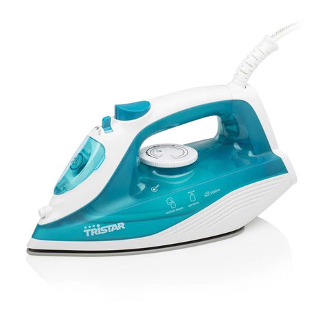 Tristar Dampfbügeleisen 2000 W blau weiß