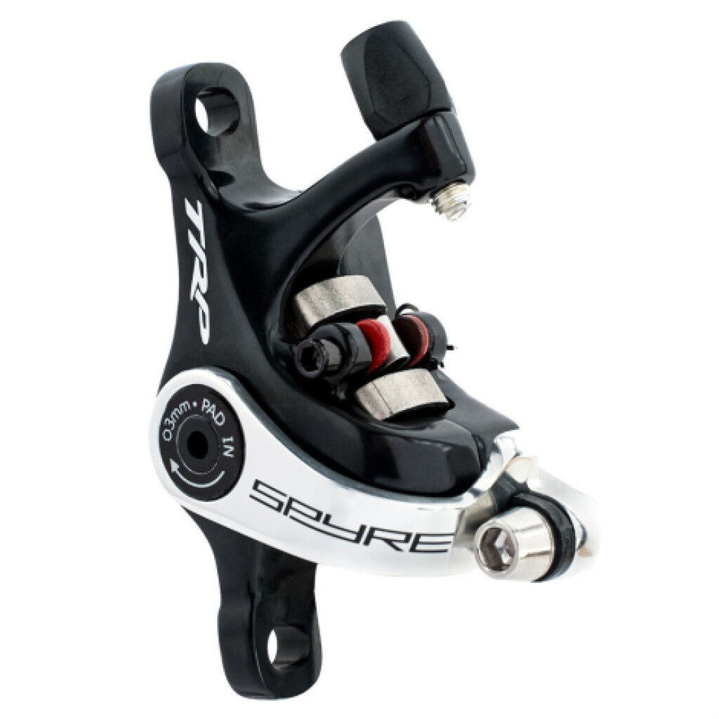 TRP MD-C610 Spyre Remklauw Mechanical Flatmount Achter Schwarz Silber
