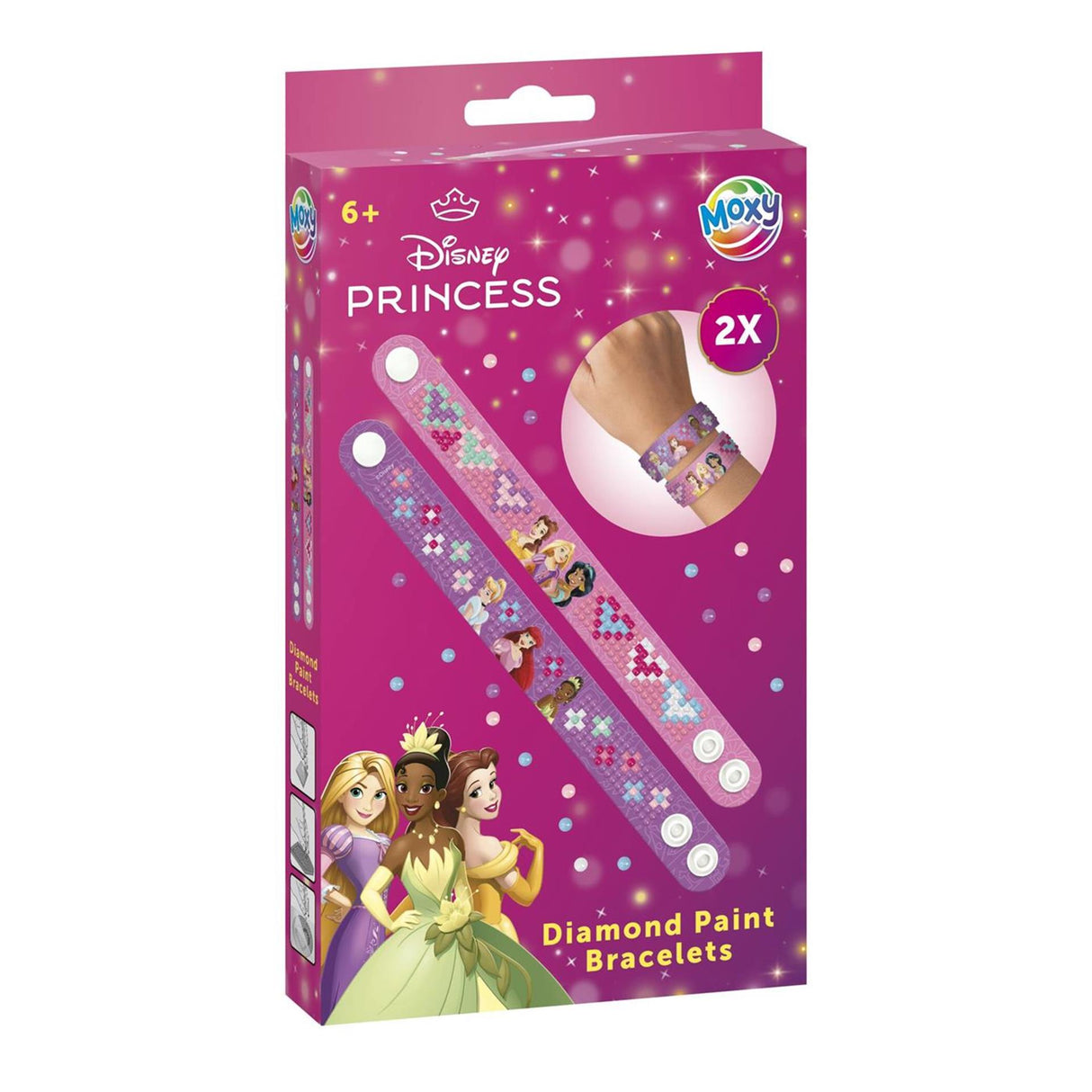 Kreative Bastelgruppe Moxy Princess Diamant-Lack-Armbänder