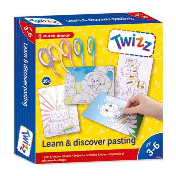 Twizz Cut and Paste Junior 16-Piece